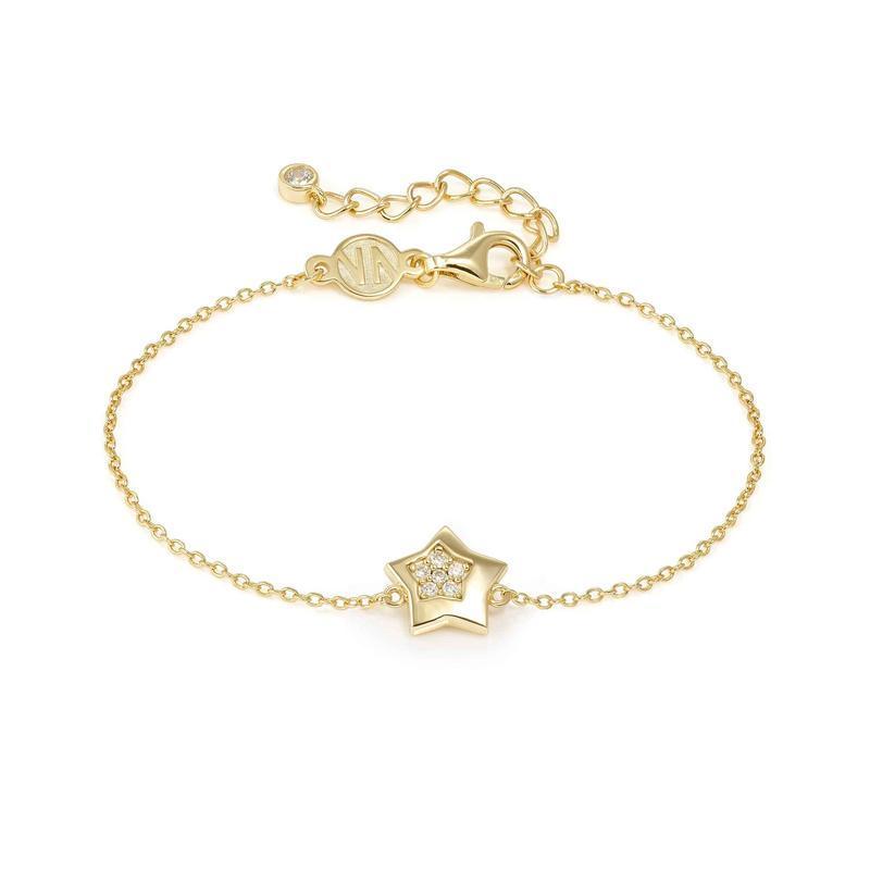 Nominatio Gold Petit Sparkle Bracelet, Star