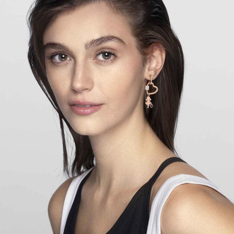 Nomination Charming Earrings With Heart