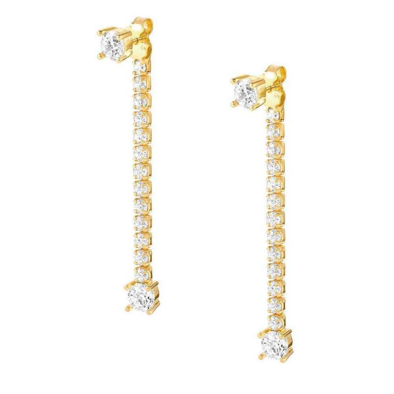 Nomination Chic & Charm Joyful Gold Silver Drop Earrings 148637/012