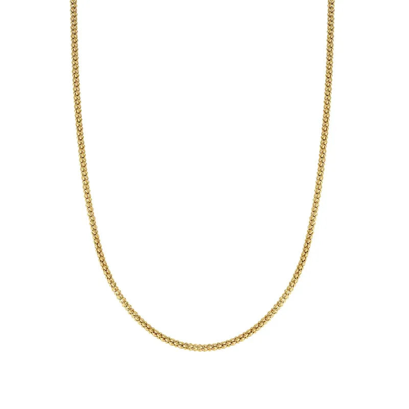 Nomination Chic Ecclectica Gold Fancy Long Popcorn Necklace