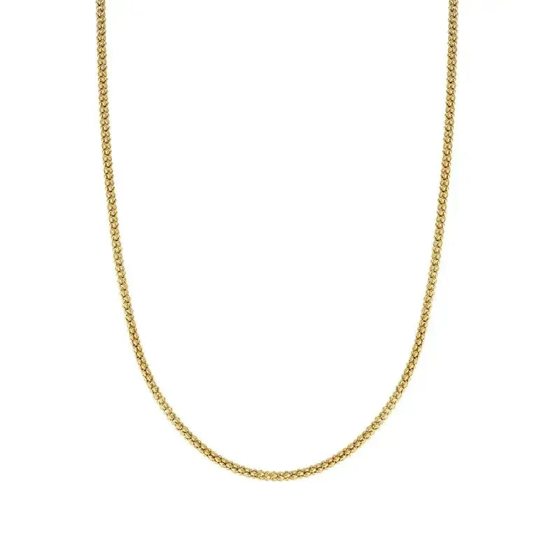 Nomination Chic Ecclectica Gold Fancy Long Popcorn Necklace