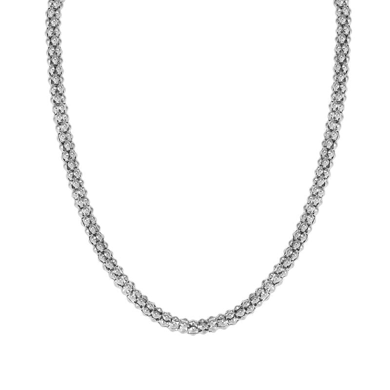 Nomination Chic Ecclectica Silver Fancy Popcorn Necklace