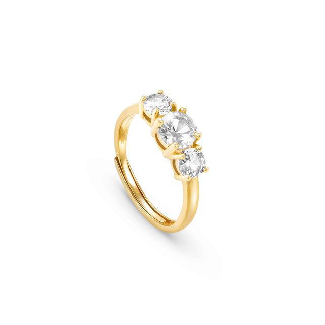Nomination SeiDivina Cubic Zirconia Gold Ring