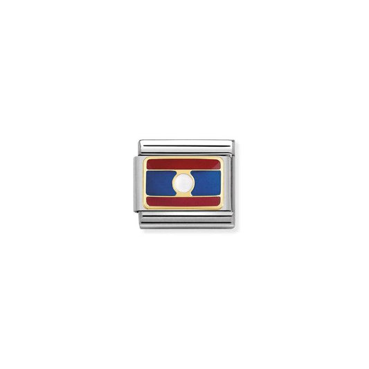 Nomination Composable Classic Link Flag Laos