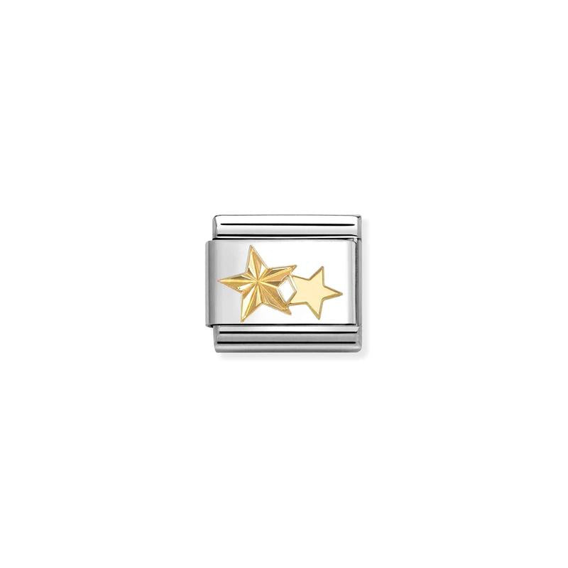 Nomination Composable Classic Link, Gold Stars