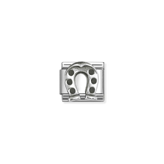 Nomination Composable Classic Link, Horseshoe Vintage Effect