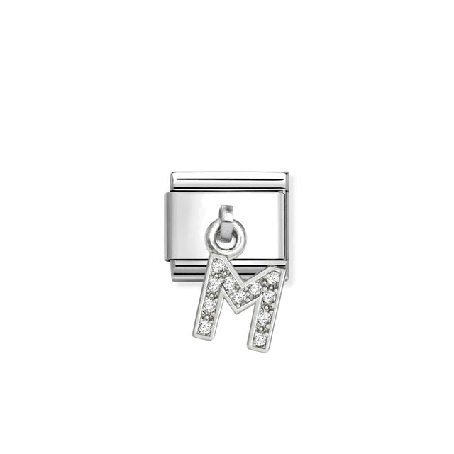 Nomination Composable Classic Link - Sparkling Letter M