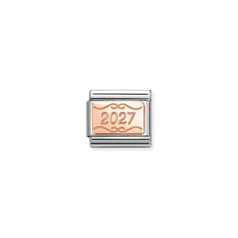 Nomination Composable Link 2027, 9K Rose Gold
