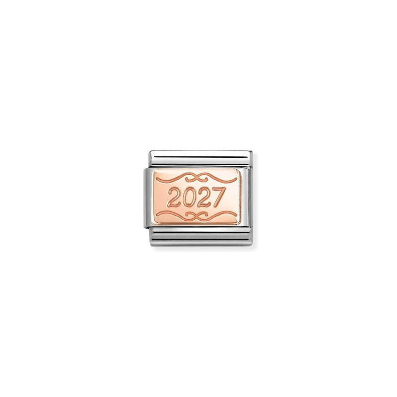 Nomination Composable Link 2027, 9K Rose Gold
