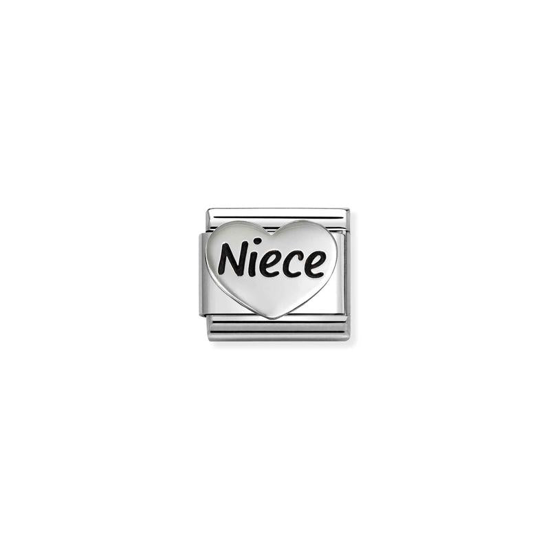 Nomination Composable Link Niece, Silver