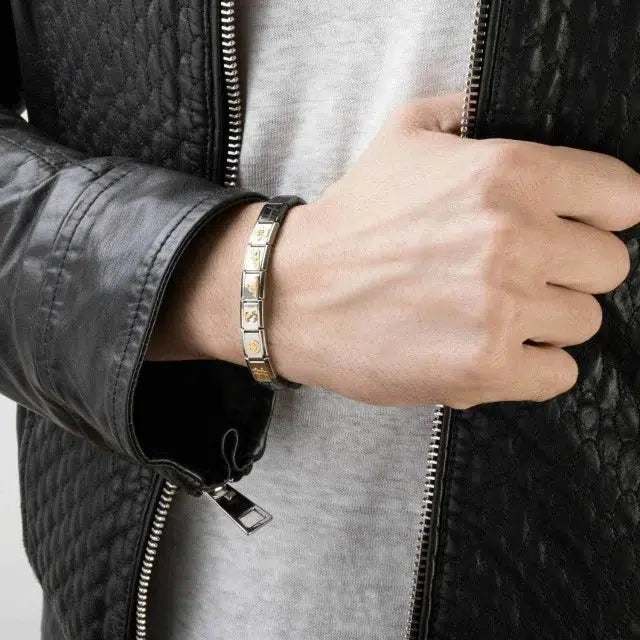 Nomination Composable Link Volleyball, 18K Gold