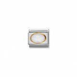 Nomination Classic Natural Stone White Opal Link