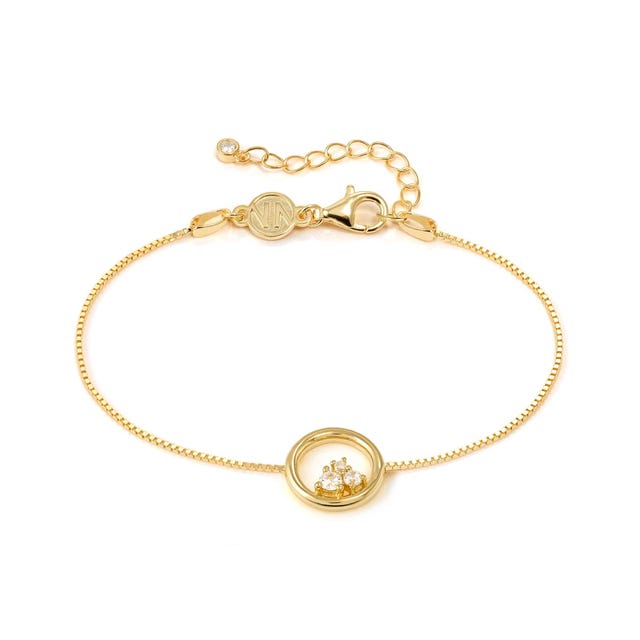 Nomination Dreams Beats Gold Circle Bracelet