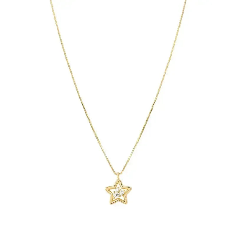 Nomination Dreams Beats Gold Star Necklace