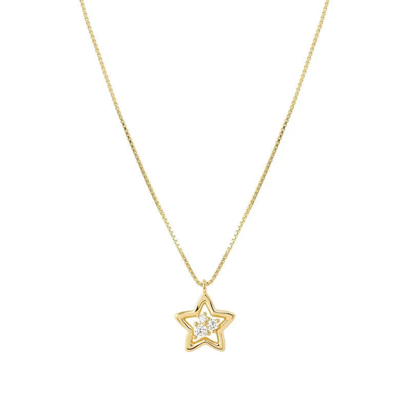 Nomination Dreams Beats Gold Star Necklace