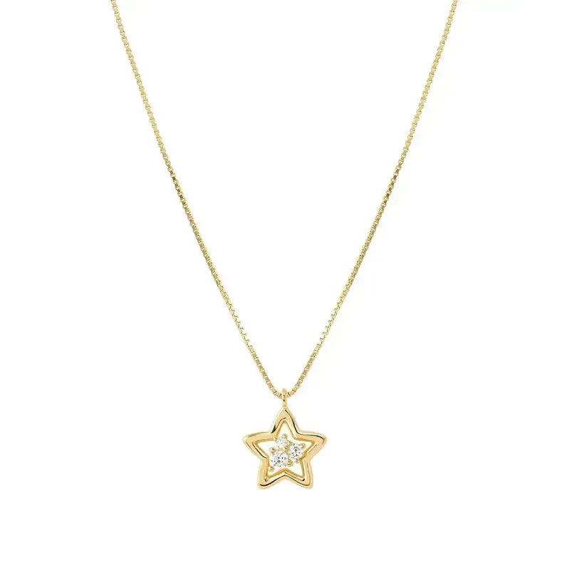 Nomination Dreams Beats Gold Star Necklace