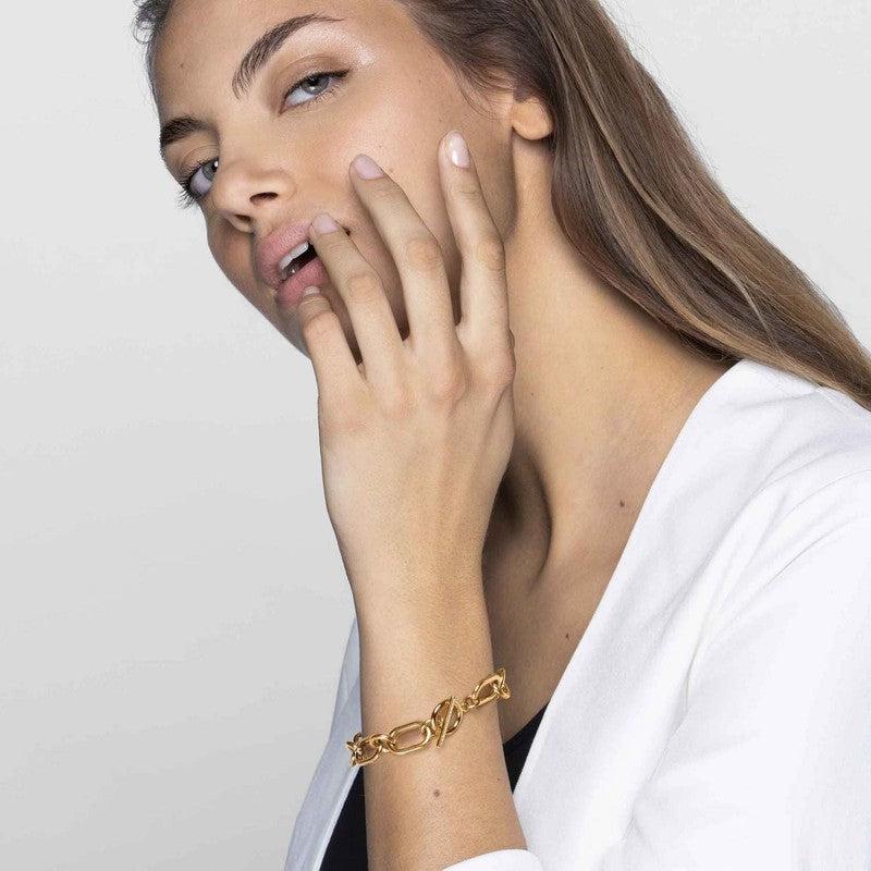 Nomination Drusilla Chain Bracelet With Crystals