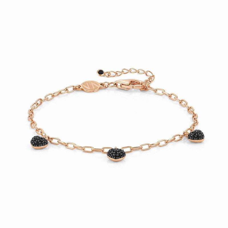 Nomination Easychic Hearts Bracelet 22K Rose Gold Finish