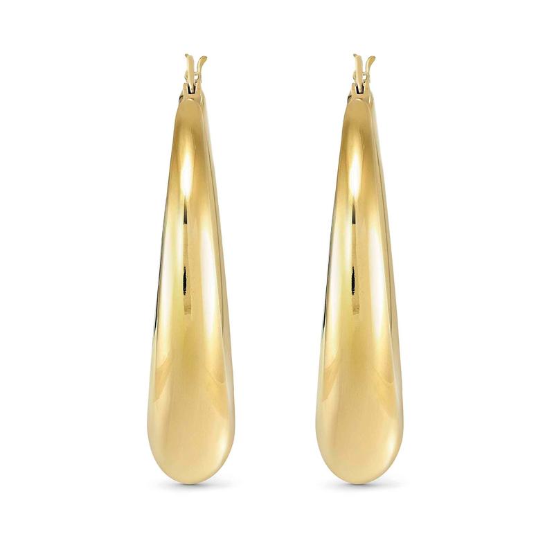 Nomination Ecclectica Gold Large Hoop Earrings