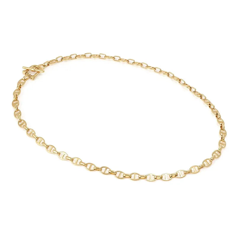 Nomination Ecclectica Gold Marina T-Bar Closure Necklace