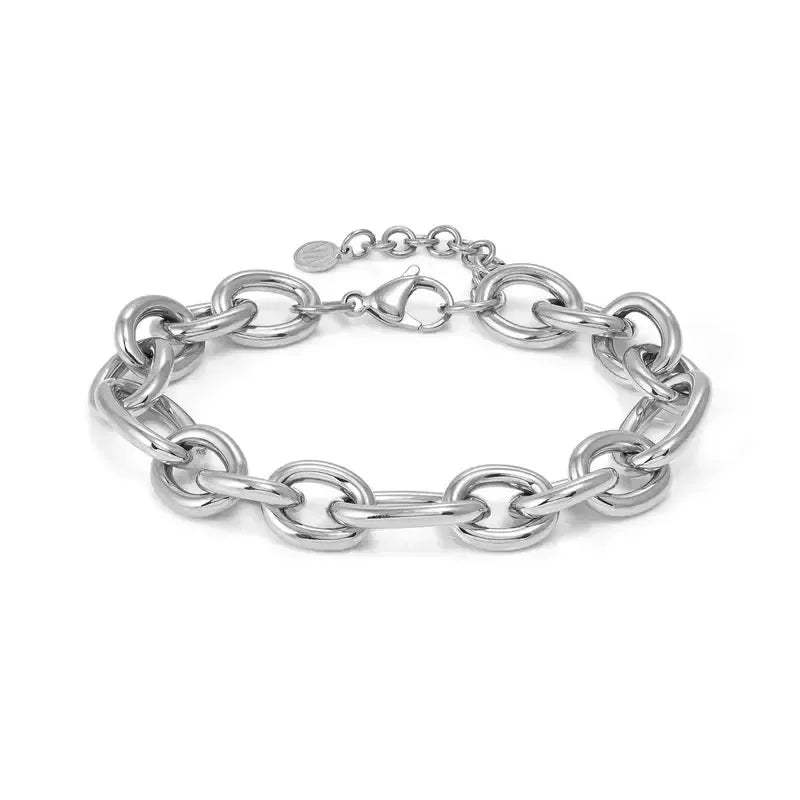 Nomination Ecclectica Silver Chunky Chain Bracelet