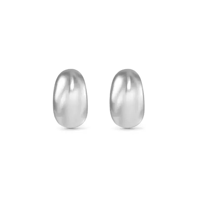 Nomination Ecclectica Small Silver Moon Hoop Earrings