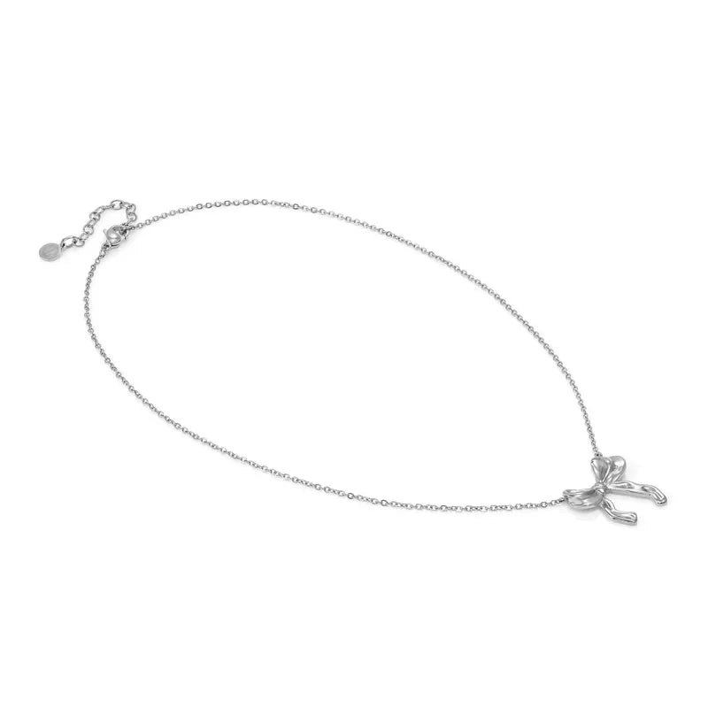Nomination Ecclettica Chic Silver Bow Necklace