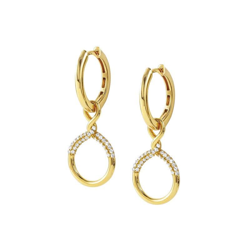 Nomination Endless Earrings With Circle