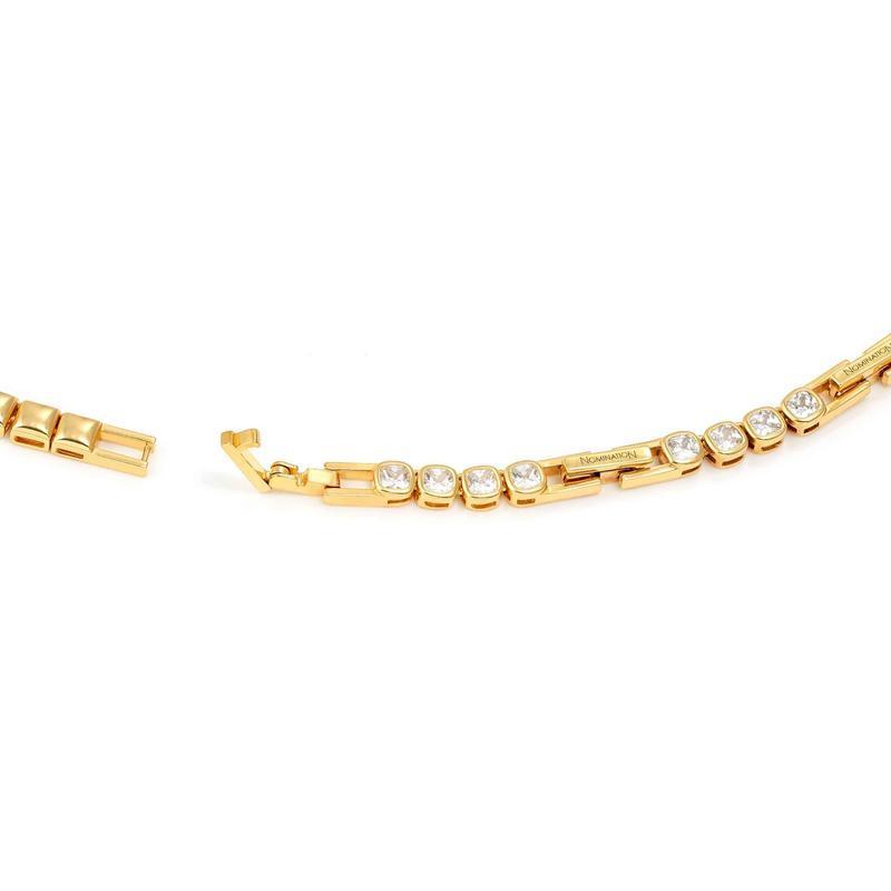 Nomination Enigmatic Shine Gold Cubic Zirconia Necklace