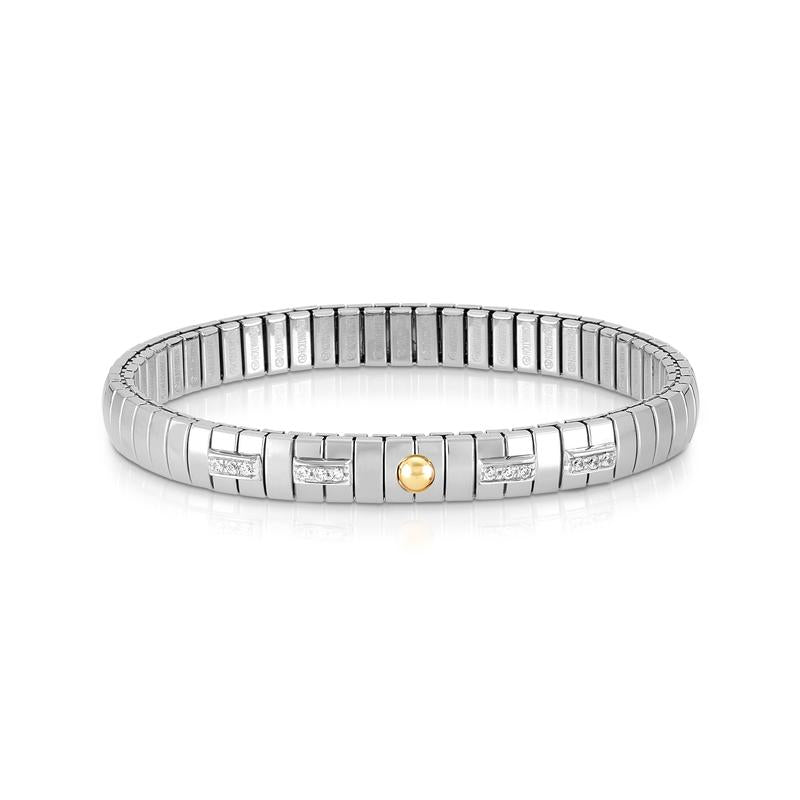 Nomination Extension 18K Gold Point with Cubic Zirconia Bracelet
