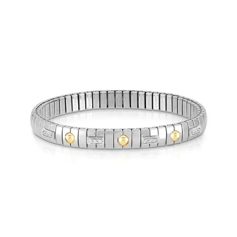 Nomination Extension 18K Gold Points with Cubic Zirconia Bracelet