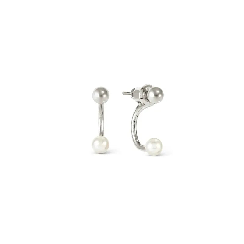 Nomination Fashion Era Earrings with Pearl, Sterling Silver