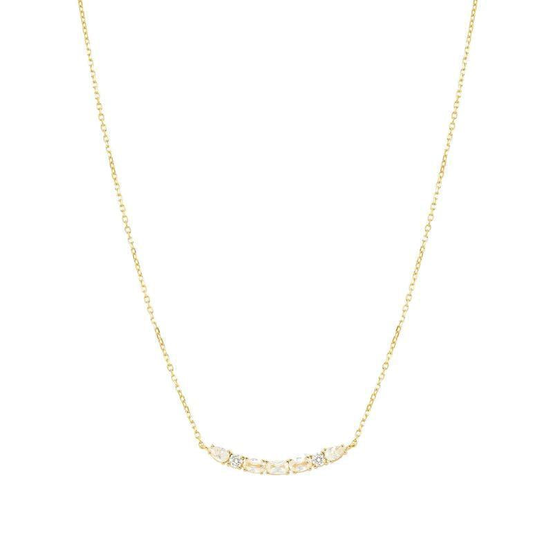 Nomination Gold Colour Wave Aurora Elegant Necklace
