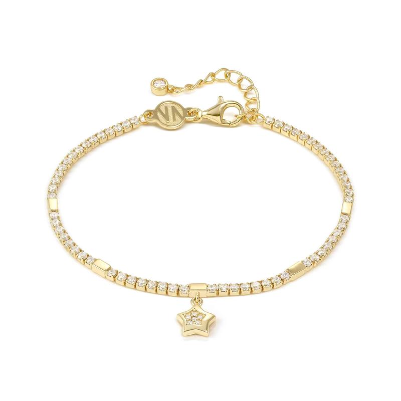 Nomination Gold Petit Sparkle Tennis Bracelet