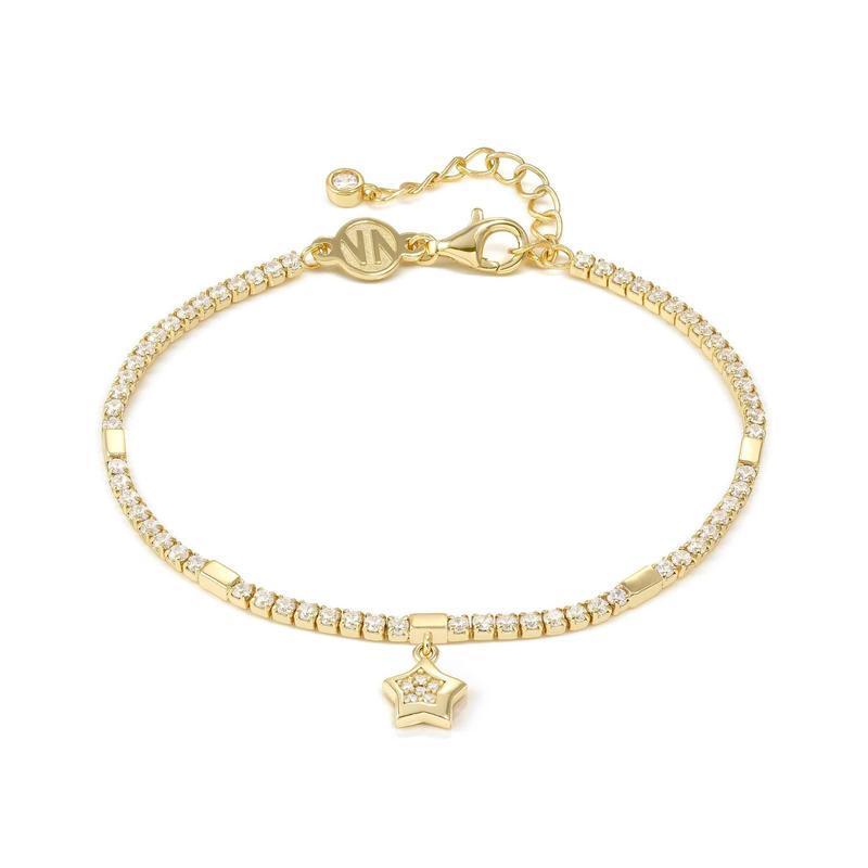 Nomination Gold Petit Sparkle Tennis Bracelet