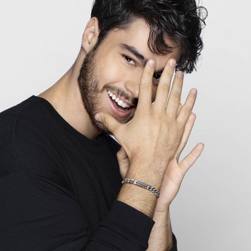 Nomination Instinct Marina Bracelet With Braid Symbol