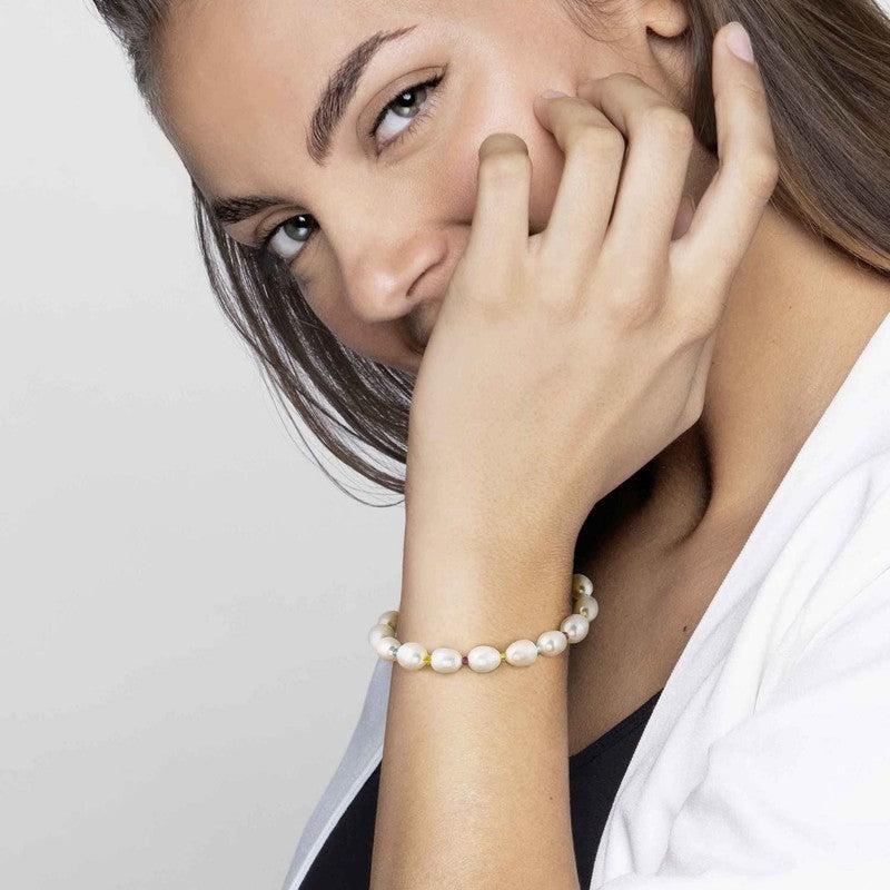 Nomination Kate Bracelet With Baroque Pearls