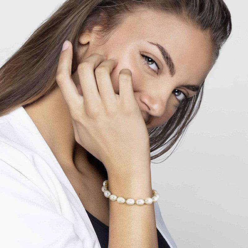 Nomination Kate Bracelet With Baroque Pearls