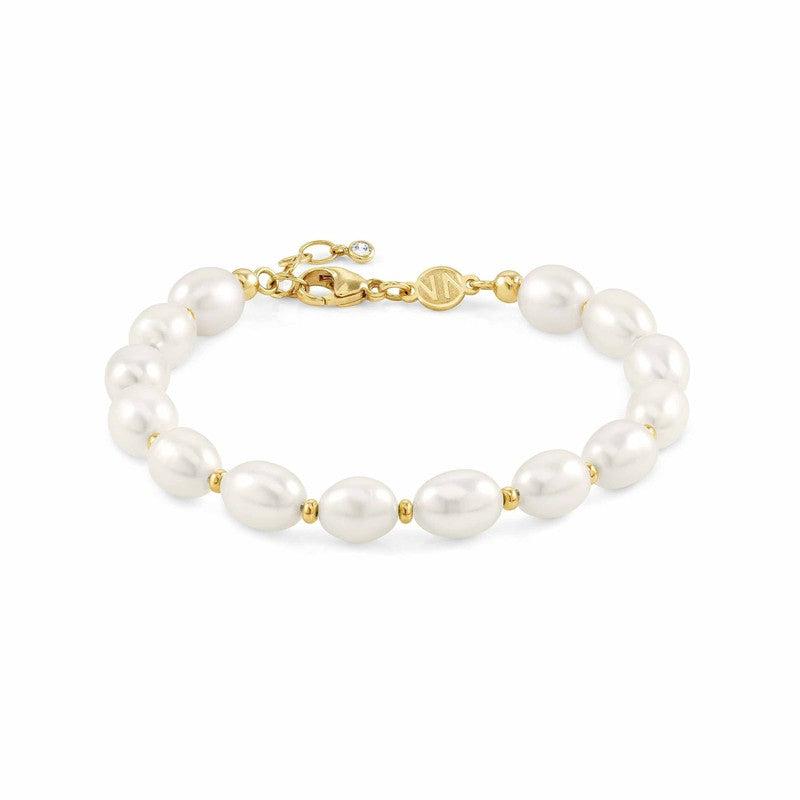 Nomination Kate Bracelet With Baroque Pearls