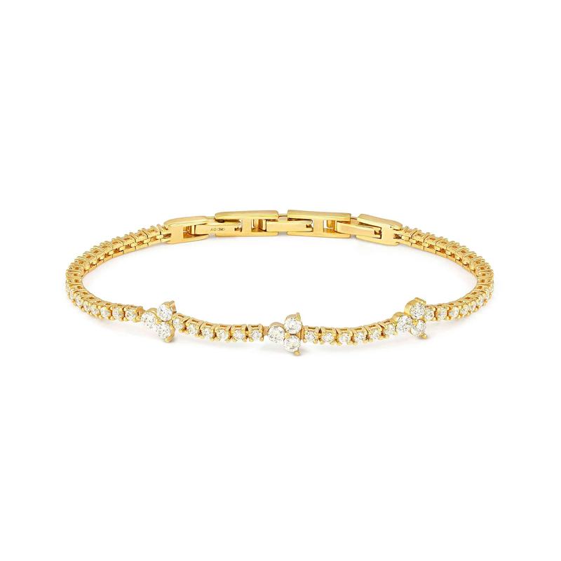 Nomination Life Bouquet Gold Tennis Bracelet