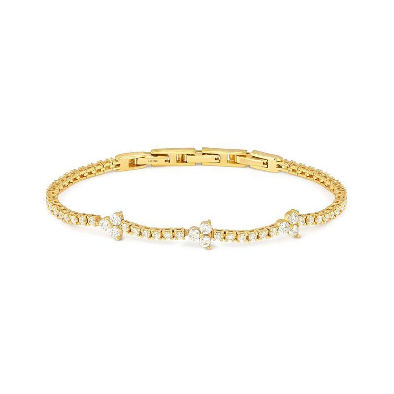 Nomination Life Bouquet Gold Tennis Bracelet
