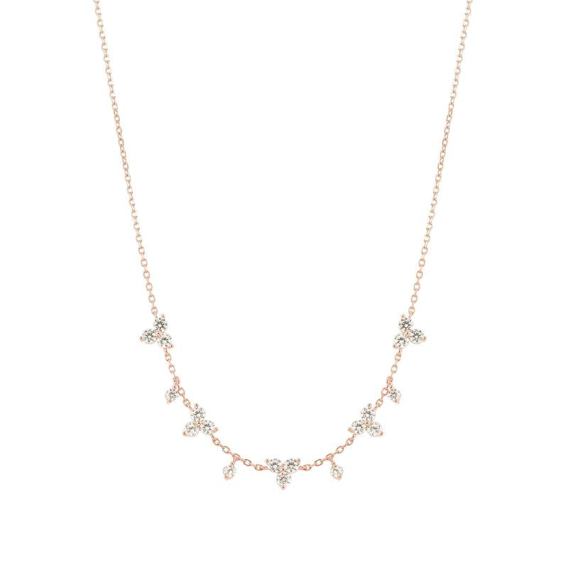 Nomination Life Bouquet Rose Gold Necklace