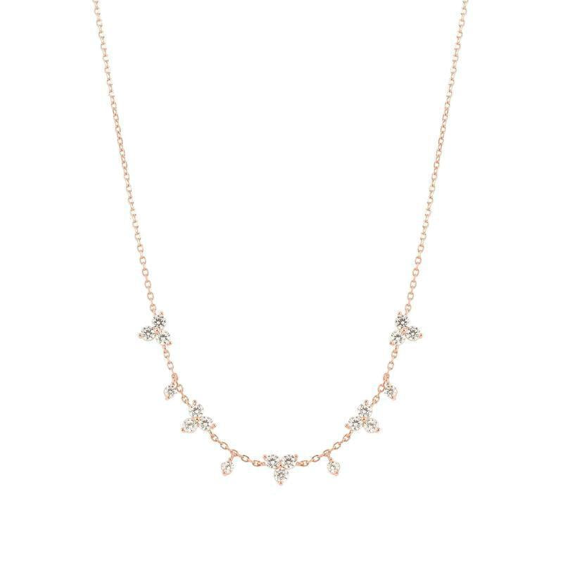 Nomination Life Bouquet Rose Gold Necklace