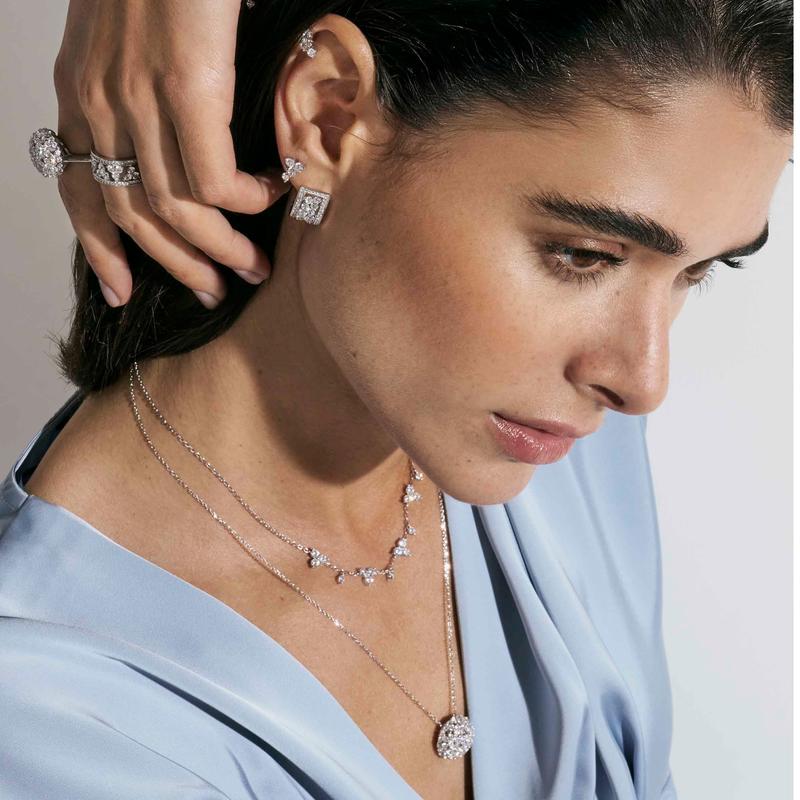 Nomination Life Bouquet Silver Cubic Zirconia Necklace