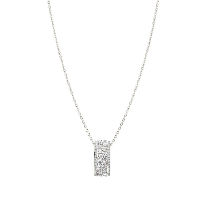 Nomination Life Bouquet Silver Cubic Zirconia Necklace