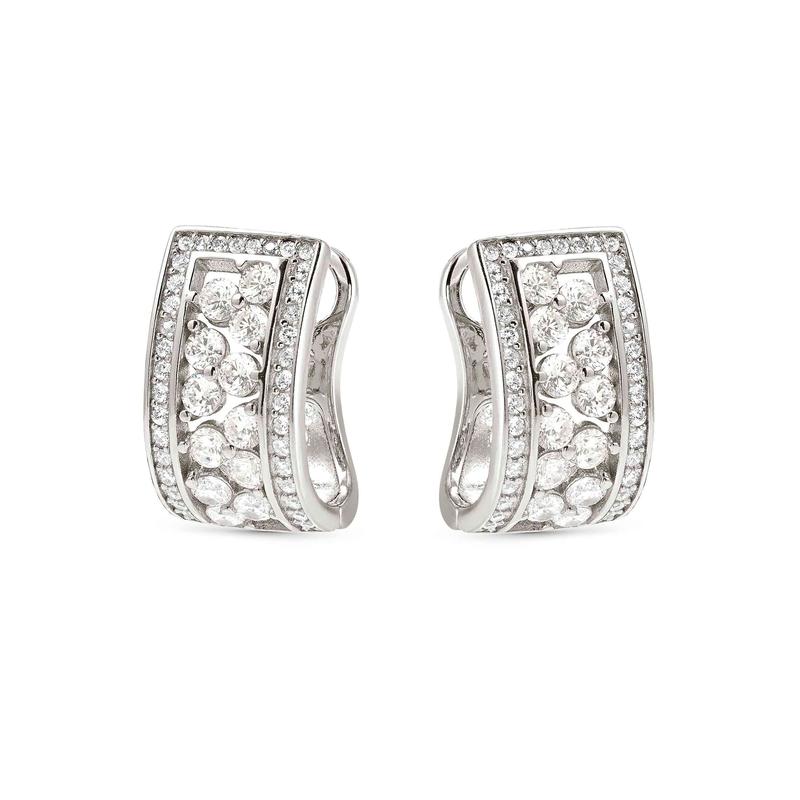 Nomination Life Bouquet Silver Earrings