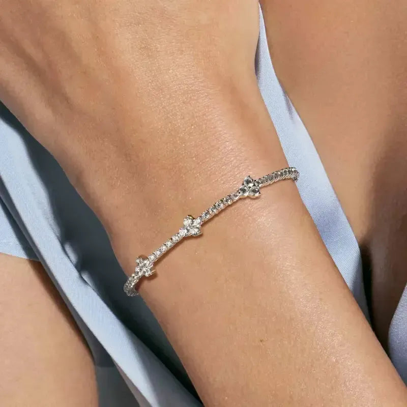 Nomination Life Bouquet Silver Tennis Bracelet