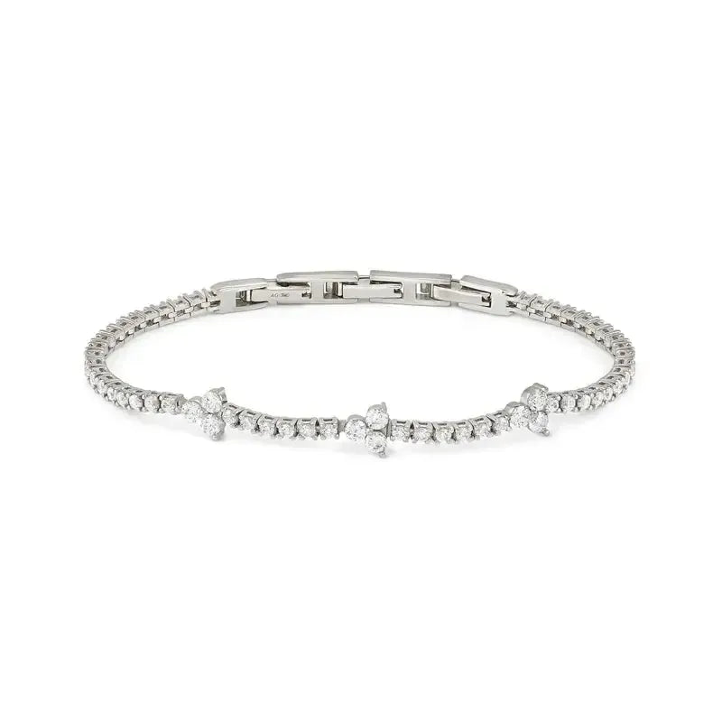 Nomination Life Bouquet Silver Tennis Bracelet