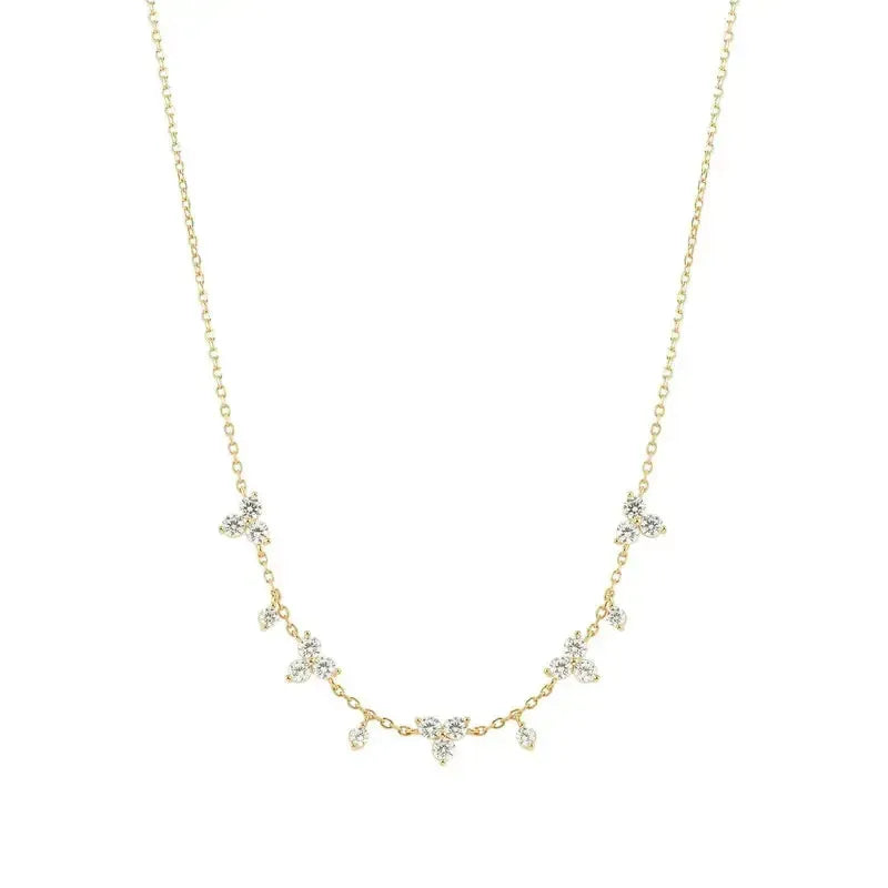 Nomination Life Bouquet Yellow Gold Necklace