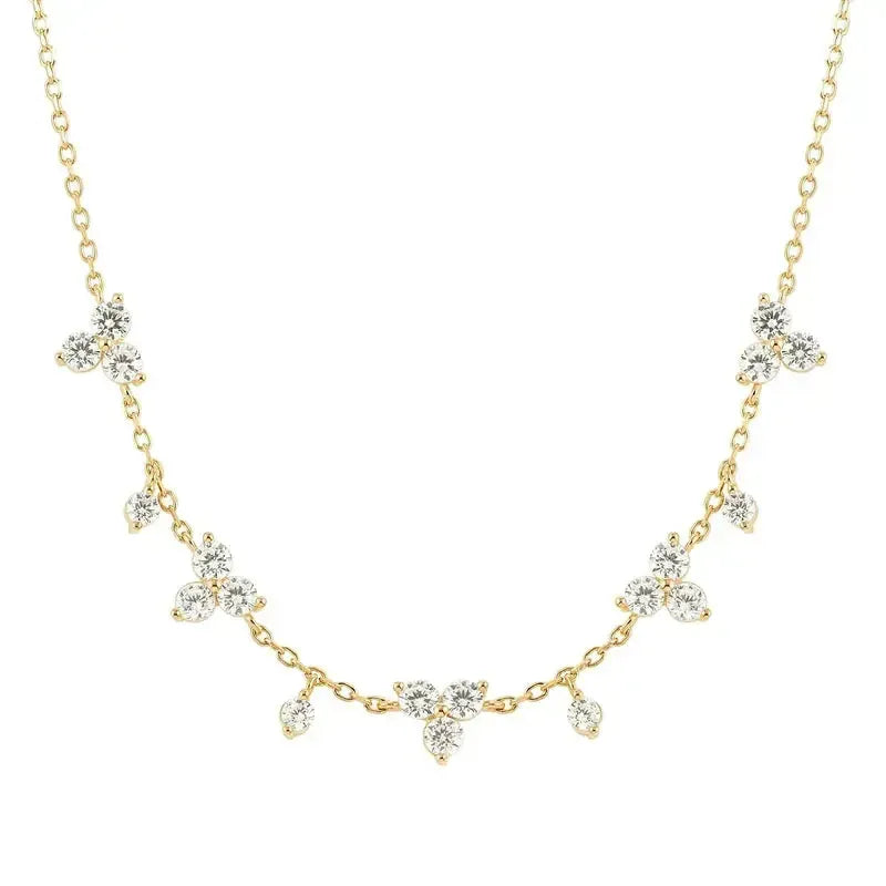 Nomination Life Bouquet Yellow Gold Necklace